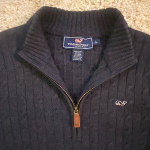 Vineyard Vines Boys Cable Knit Sweater - Size L